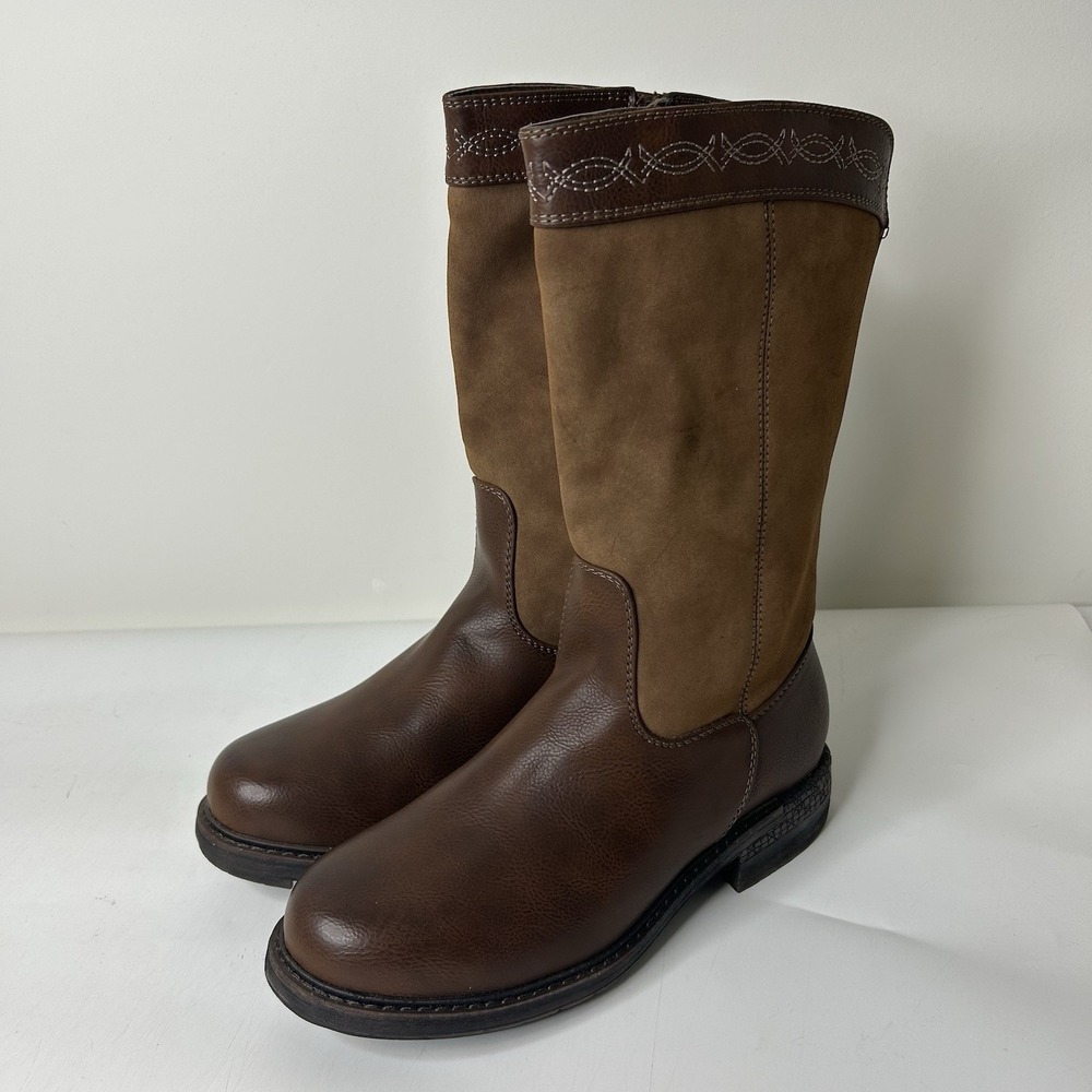 MUK LUKS Women's Riding Boots Size 7.5 Winter Zipper Equestrian